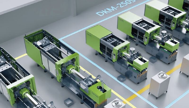 350vip浦京集团智能注塑生产线